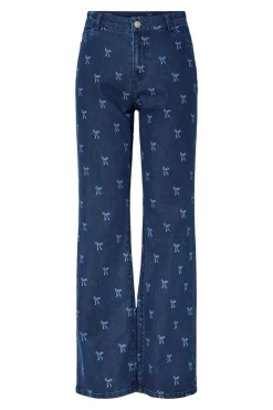 Jean relax estampado lazo