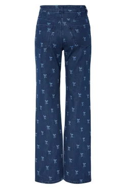 Jean relax estampado lazo