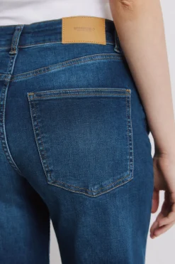 Jeans anchos tiro alto