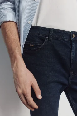 Jeans azul muy oscuro skinny fit