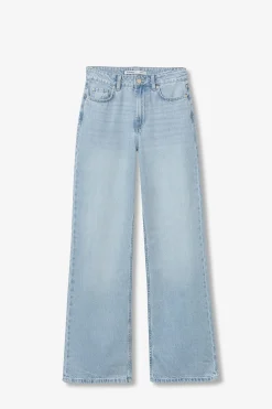 Jeans Bonnye Wide Leg de Tiro Alto