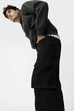 Jeans Cargo Wide Leg