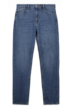 Jeans lavado medio oscuro slim fit