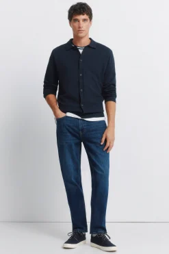 Jeans lavado oscuro slim fit