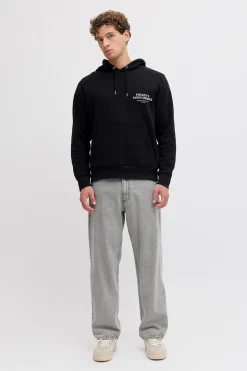 Jeans loose tiro medio vaquero