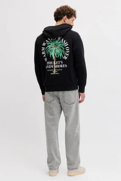 Jeans loose tiro medio vaquero