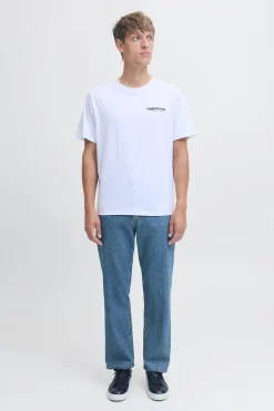 Jeans loose tiro medio vaquero