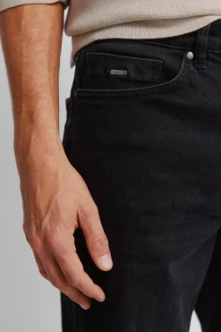 Jeans negro lavado skinny fit