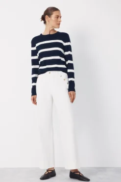 Jeans Palazzo botones