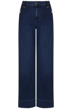 Jeans Palazzo botones