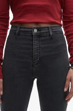 Jeans skinny de tiro alto