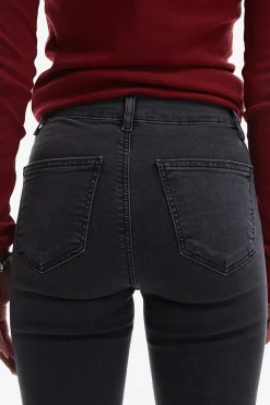 Jeans skinny de tiro alto