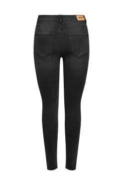 Jeans Skinny Tiro Alto