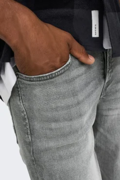 Jeans Slim gris oscuro