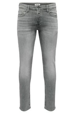 Jeans Slim gris oscuro