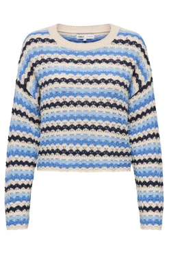 Jersey calado manga larga