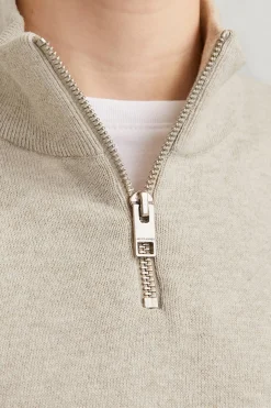 Jersey con cuello cremallera