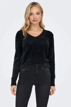 Jersey con efecto pelo