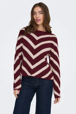 Jersey con estampado geométrico