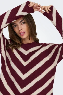 Jersey con estampado geom&eacute;trico