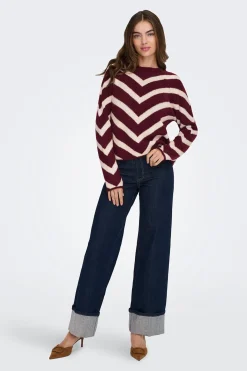 Jersey con estampado geom&eacute;trico