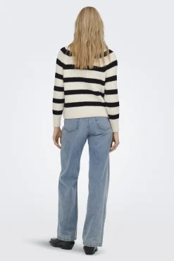 Jersey cuello alto cremallera