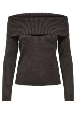 Jersey cuello barco vuelto