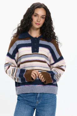 Jersey Cuello Polo Contraste