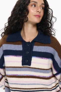 Jersey Cuello Polo Contraste