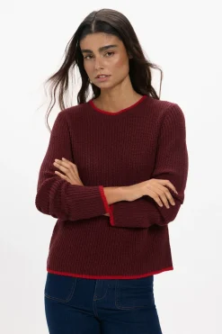 Jersey cuello redondo