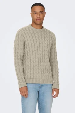 Jersey cuello redondo