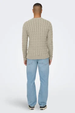 Jersey cuello redondo