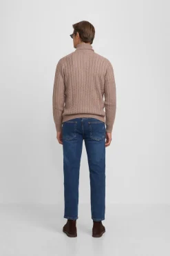 Jersey cuello vuelto de ochos