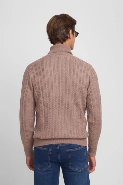 Jersey cuello vuelto de ochos