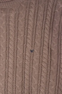 Jersey cuello vuelto de ochos