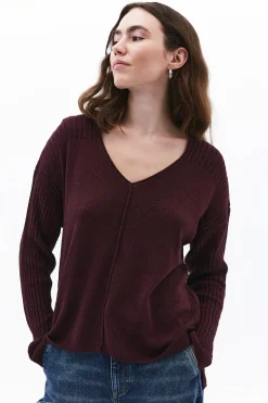 Jersey de cuello pico