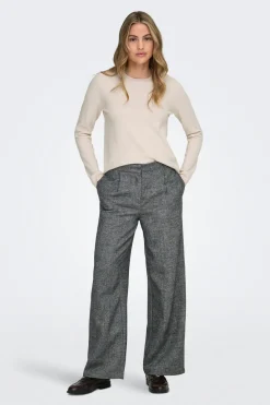 Jersey de cuello redondo