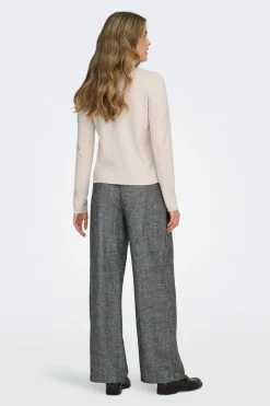 Jersey de cuello redondo