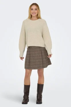 Jersey de cuello redondo