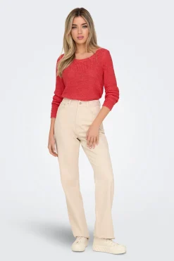 Jersey de cuello redondo