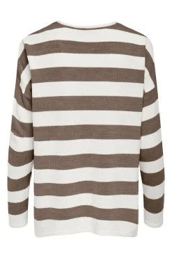 Jersey de manga larga y cuello pico