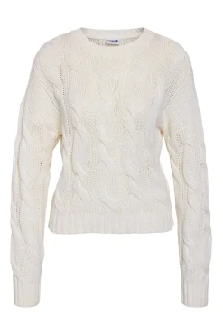 Jersey de ochos con cuello redondo