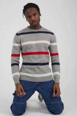 Jersey de punto a rayas