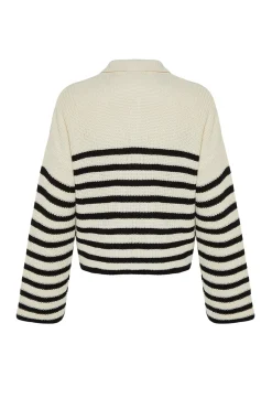 Jersey de punto a rayas