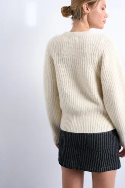 Jersey de punto de manga larga