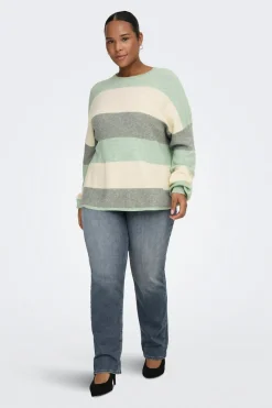 Jersey de rayas talla grande