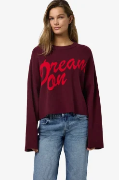 jersey estampado cuello redondo