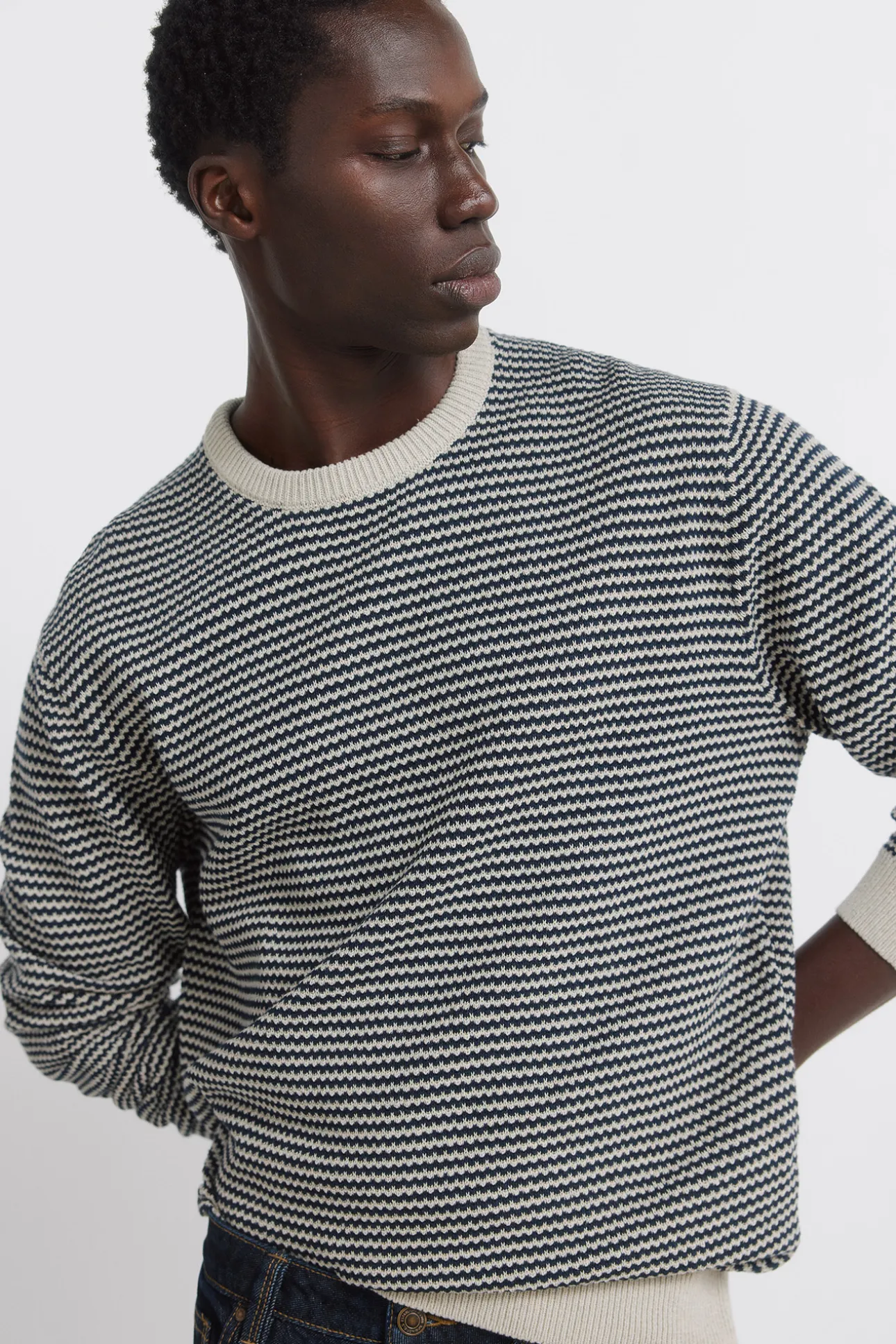 Jersey estructura bicolor