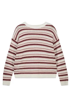 Jersey estructura rayas