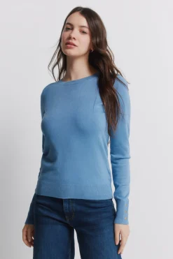 Jersey fino botones pu&ntilde;os